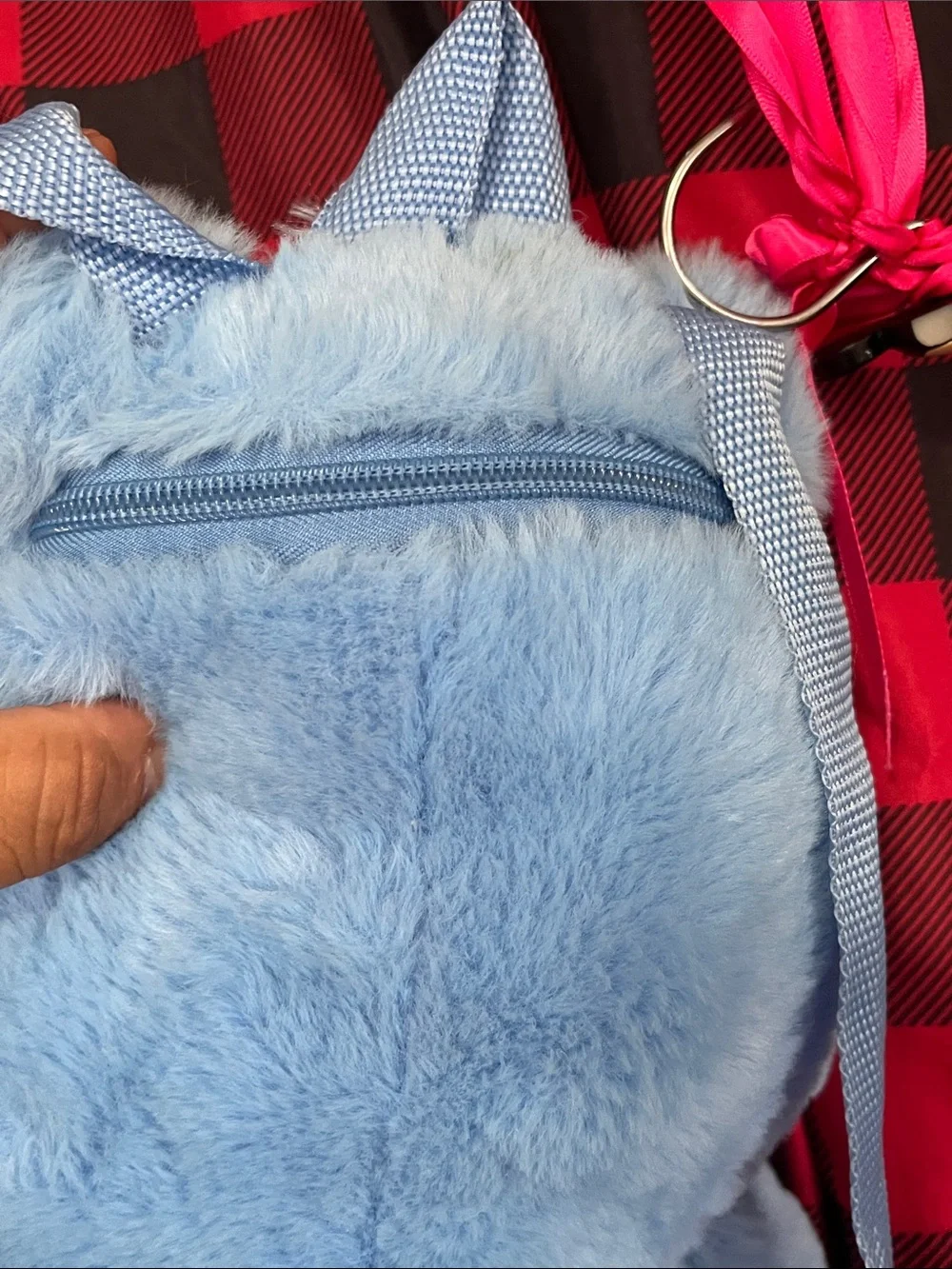 Care Bears Light Blue Rain Cloud Plush Backpack